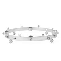 ADVENTSKRANZ Pearl in Silber Ø33 cm - Silberfarben, Metall (5.5cm) - OYOY Living Design