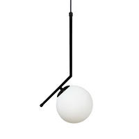 PENDELLEUCHTE Wohnzimmer Waterfor 30/50 cm - Schwarz, Glas/Metall (50/30/50cm) - Bamyum