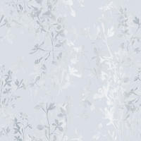 FOTOTAPETE Blumen 424 x 280 cm - Blau, Papier (424/280cm) - Sanders & Sanders