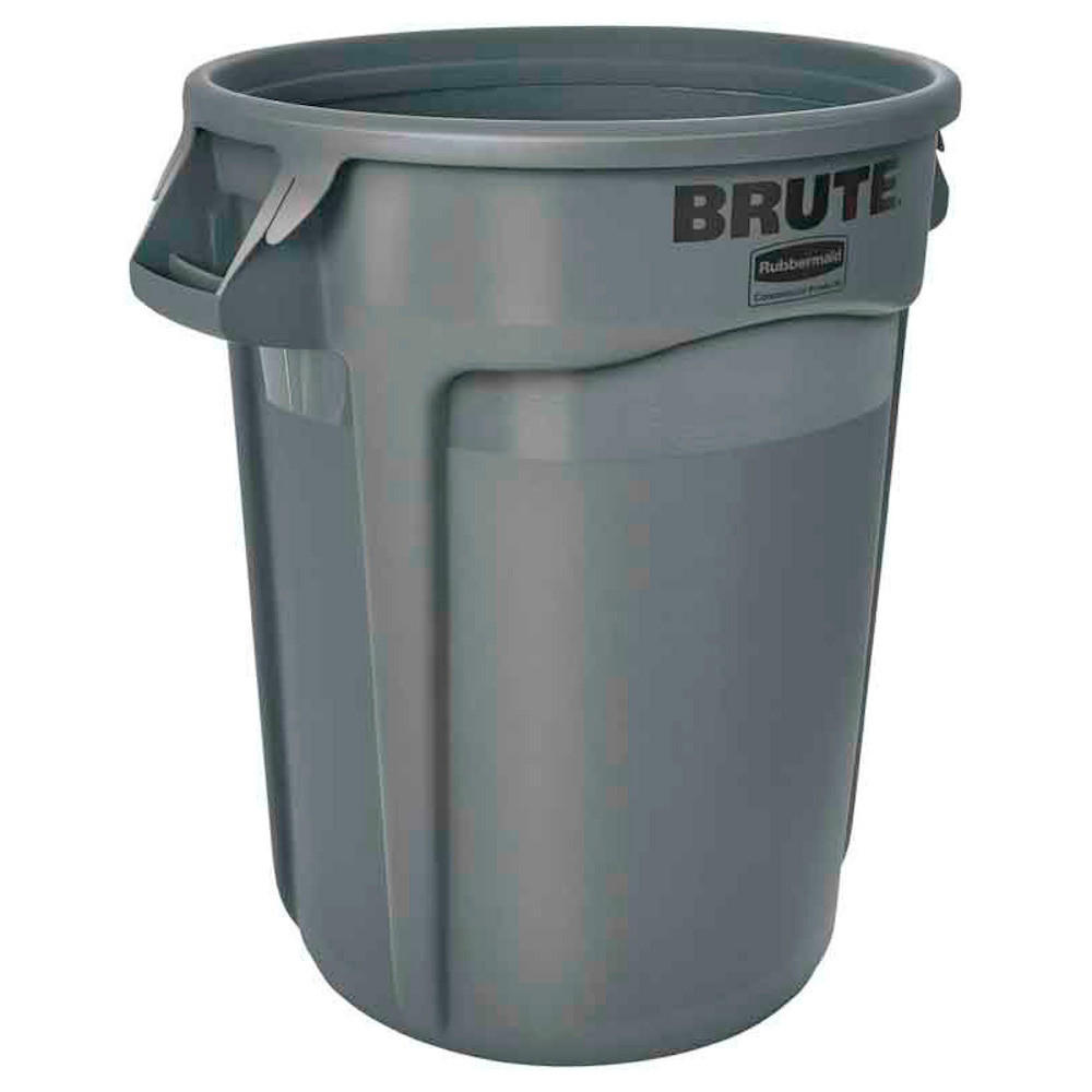 MÜLLEIMER 121,1 Liter 69,2x63,5x55,5 cm Kunststoff Grau - Grau, Metall (63.5/69.2/55.5cm) - PROREGAL
