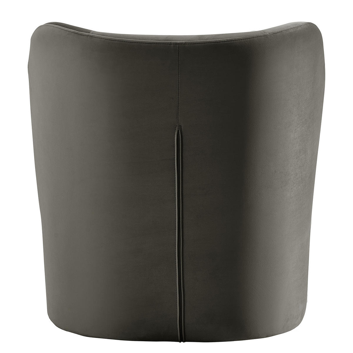 SESSEL - Anthrazit/Schwarz, Kunststoff/Textil (75/78/49cm) - home24