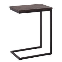 BEISTELLTISCH - Metall / Massivholz - Eiche - Eichefarben, Holz/Metall (30/45/60cm) - home24