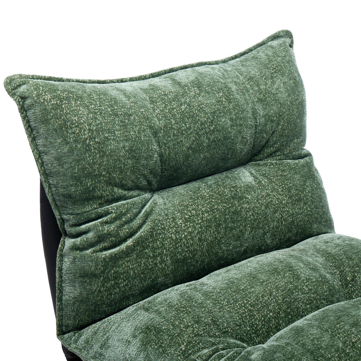 SESSEL Drehbar Relaxsessel 3-Stufen Lehne Memory Foam - Dunkelgrün, Textil (81/60/106cm) - Urban Meuble