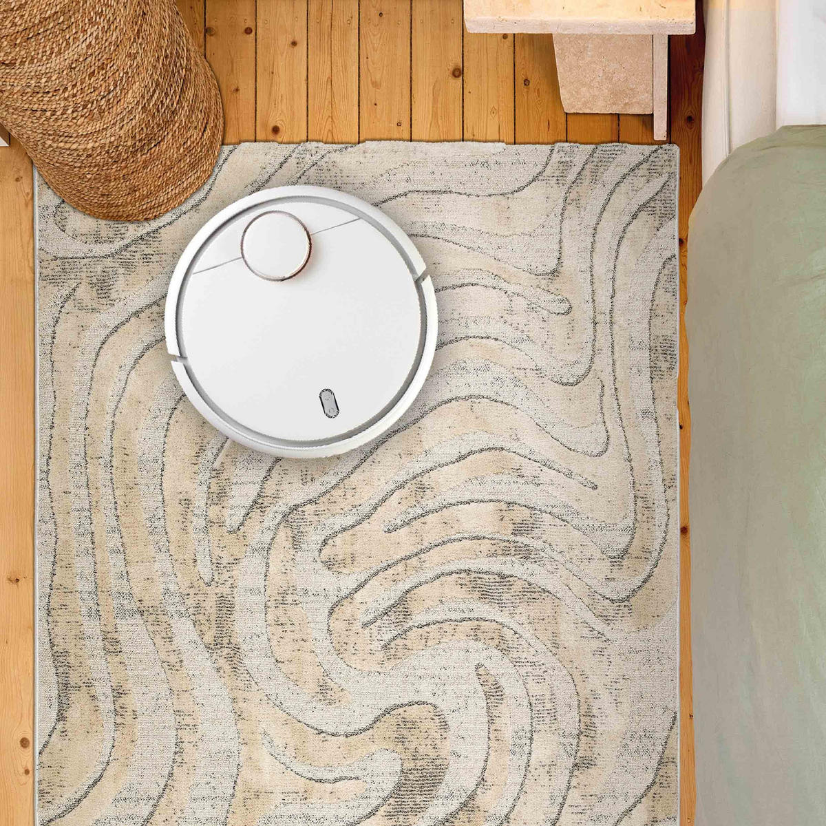 KURZFLORTEPPICH LOU - Grau, Textil (200/280cm) - Astra