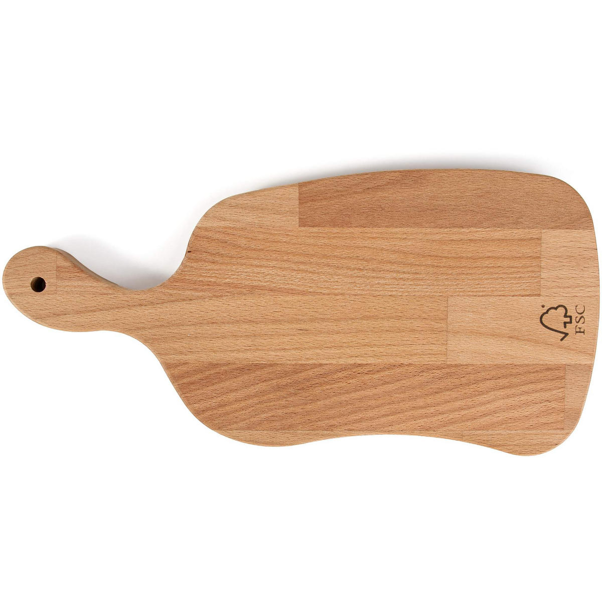 SCHNEIDEBRETT Holz Buche geölt LIVO - Buchefarben, Holz (23/49cm) - KONSIMO®