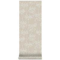 VLIESTAPETE Aura Sprig 1005x52cm - Taupe/Beige, Papier/Kunststoff (52/1000cm) - Superfresco Easy