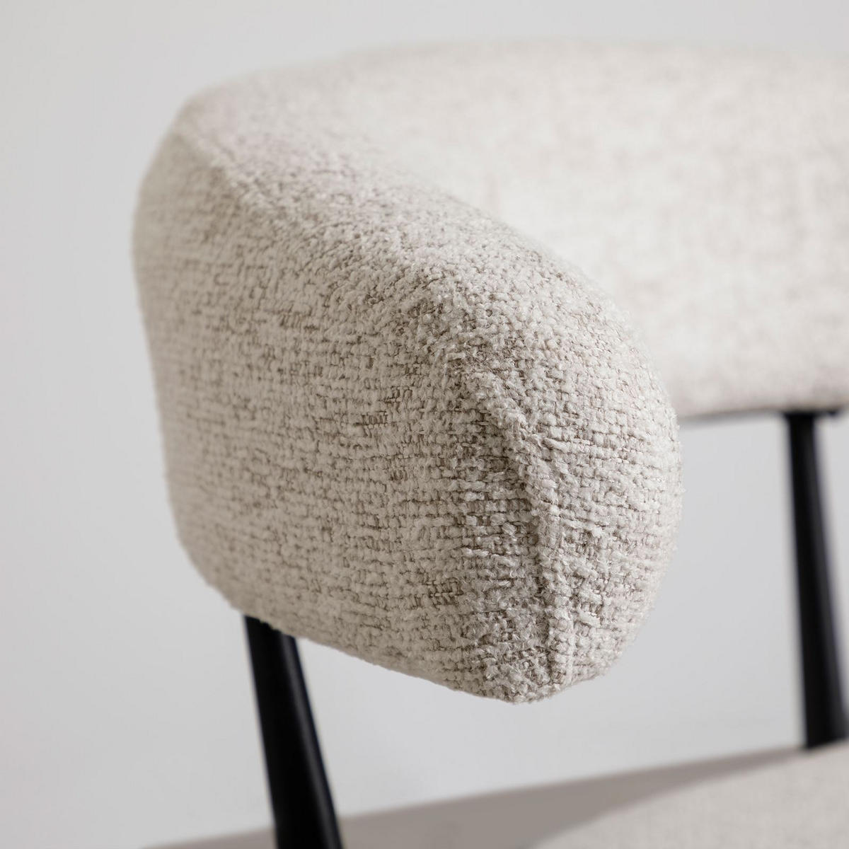 SESSEL MANAO - Beige, Textil (62/68/68cm) - IDIMEX