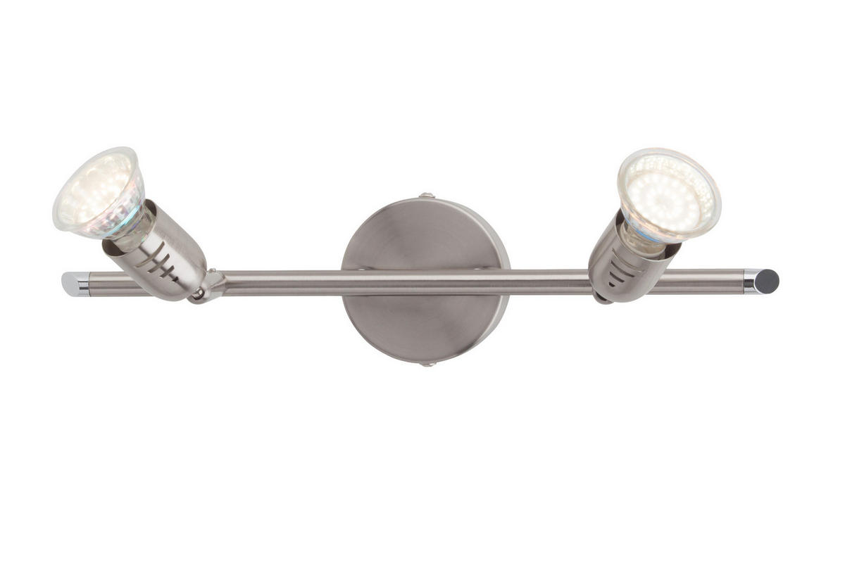 LED SPOT Loona Eisen 12/22,5/5,5 cm - Graphitfarben, Metall (12/22.5/5.5cm) - Brilliant