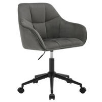 DREHSTUHL DE-40847 ergonomisch höhenverstellbar 360° drehbar Dunkelgrau - Dunkelgrau, Metall (40/90/56cm) - ComfortXL