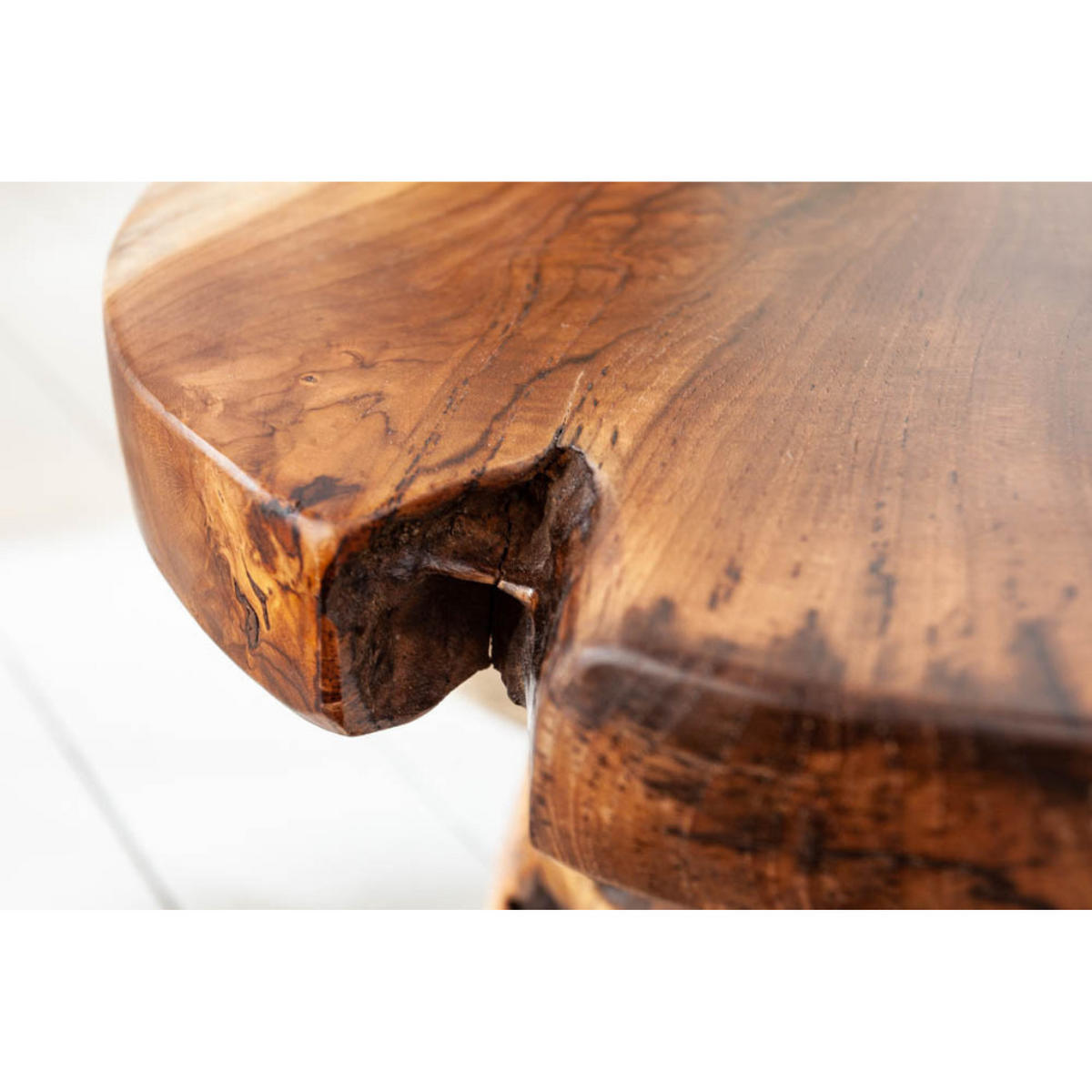 BEISTELLTISCH ROOT Teakholz 40 cm - Braun, Holz (40/40/40cm) - riess-ambiente