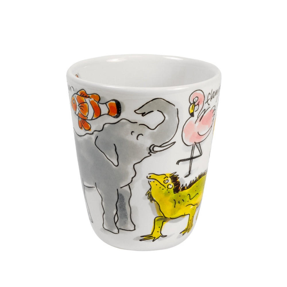 BECHER Antillenleguan in Bunt - 350 ml - Multicolor, Keramik (0.35L) - Blond Amsterdam