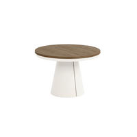 ESSTISCH CALMA Bis - Wildeiche/Kaschmir, Holzwerkstoff/Metall (120/120/76cm) - Meblini