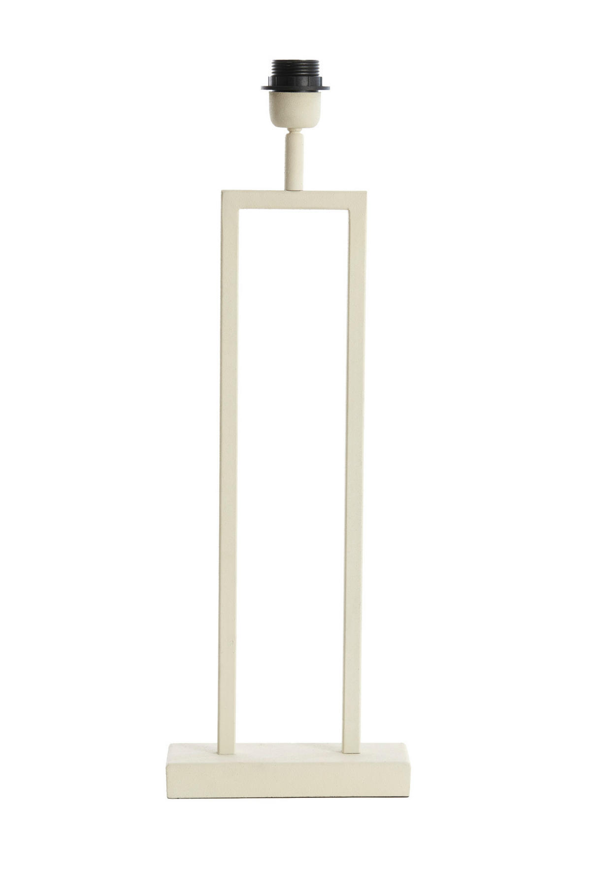 LAMPENFUSS Shiva Weiß 20/10/55 cm - Weiß, Metall (20/10/55cm) - Light & Living