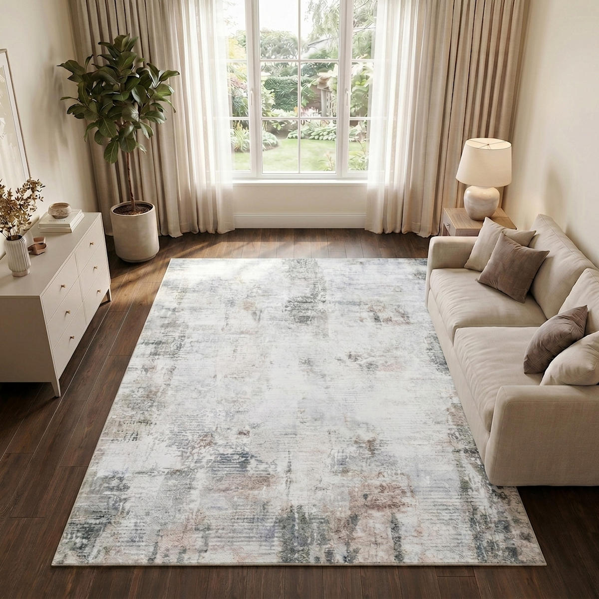 TEPPICH VENEZIA Beige 240/330 cm - Beige, Textil (240/330cm) - Tapiso