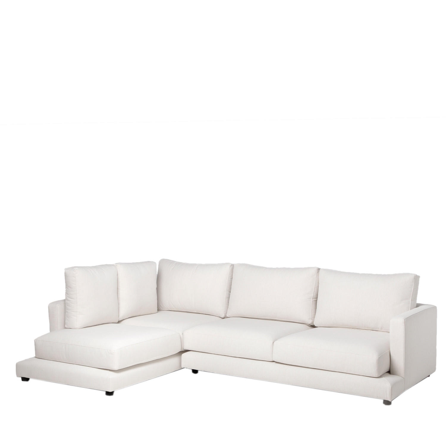 SOFA-CHAISELONGUE Varyag Beige 275 cm x 88 cm - Beige, Textil (275/190cm) - Klast Home