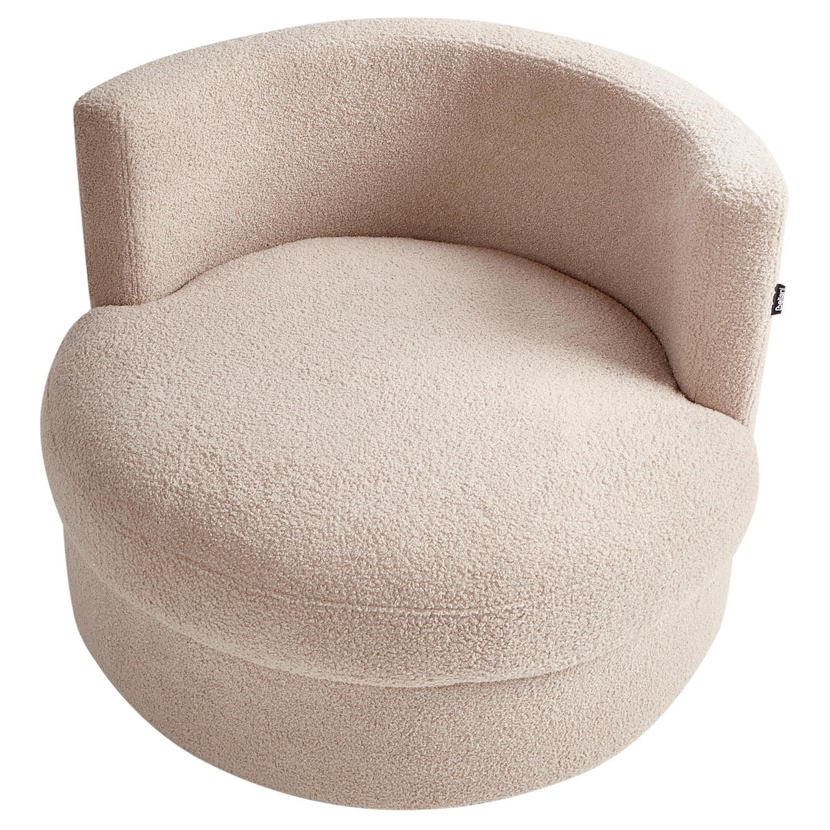 SESSEL Beige Dalby - Beige, Textil (82/61/82cm) - Beliani