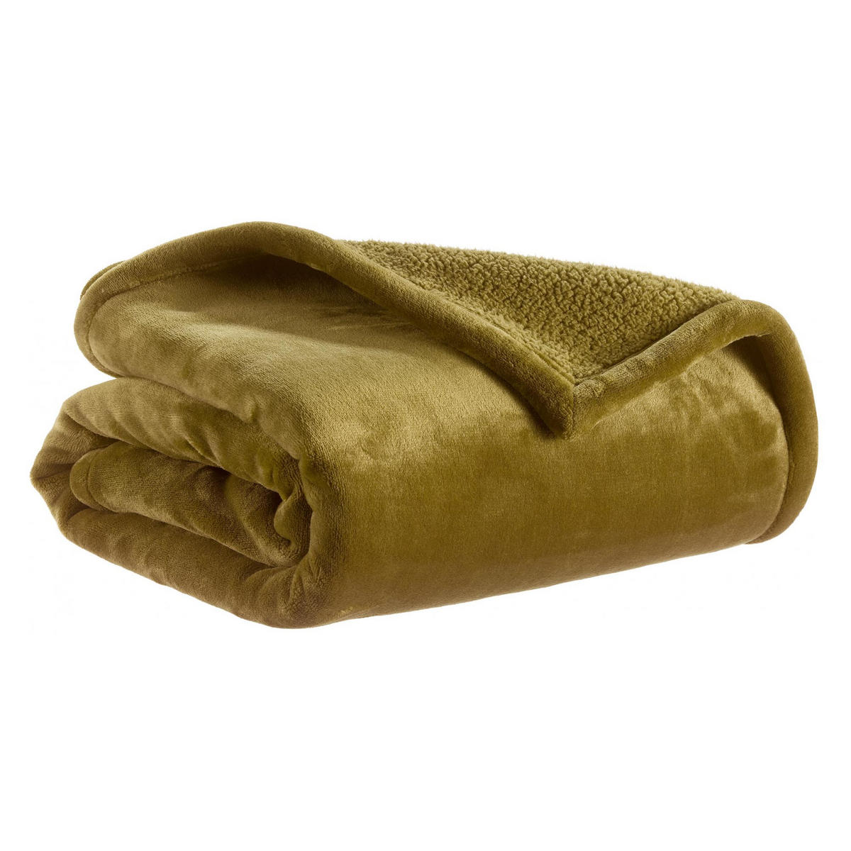 MAXI-DECKE Michka rosmarin 180 x 220 cm - Grün, Textil (180/220cm) - Vivaraise