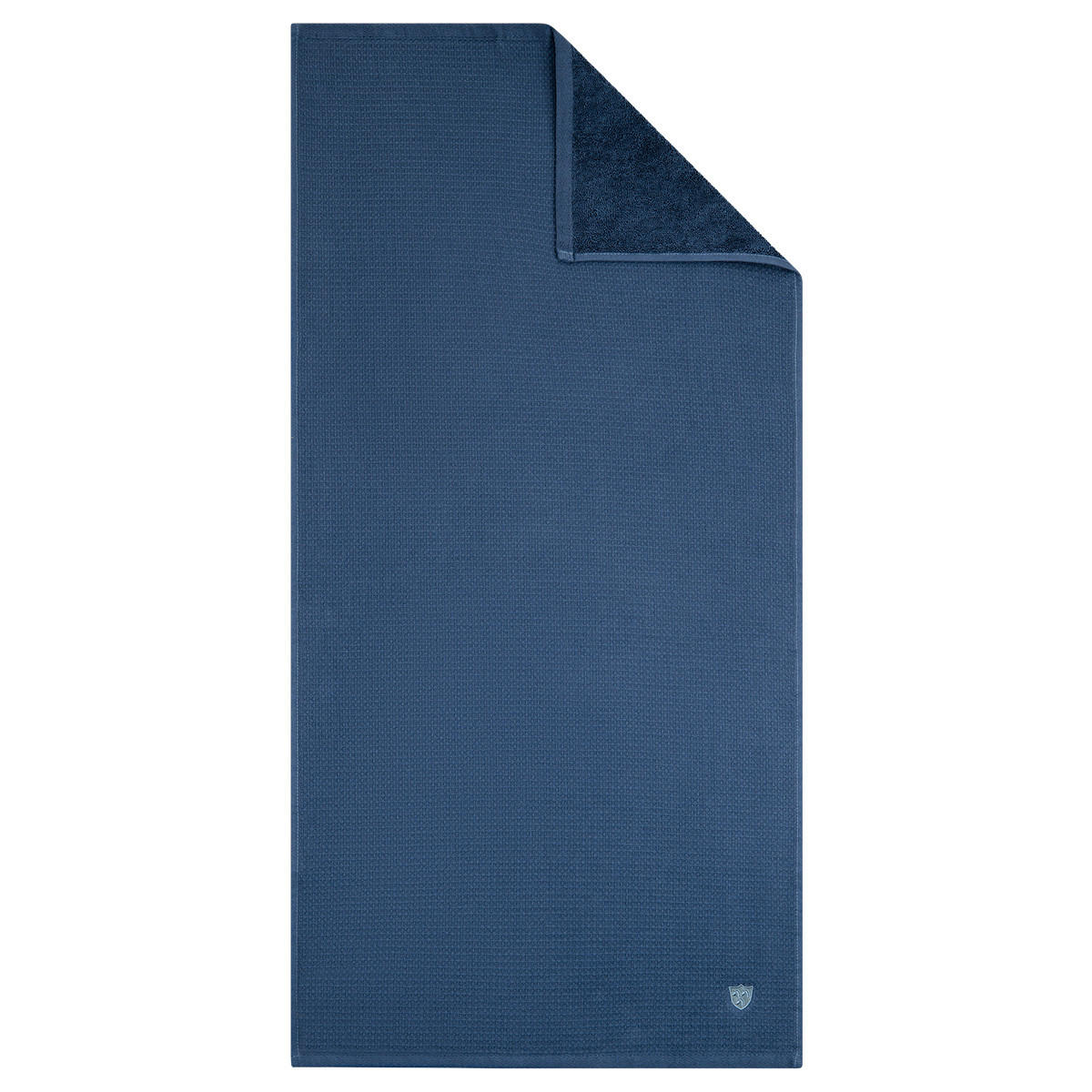 HANDTUCH Pique 4er-Set - Dunkelblau, Textil (50/100cm) - Ross