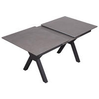 GARTENTISCH Granada ausziehbar - Grau, Metall (210/90/76cm) - Mr. Deko