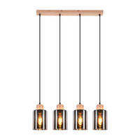 PENDELLEUCHTE umyvadlo 146,5/60/12cm - barva jasanu, sklo (146.5/60/12cm) - Nettlife