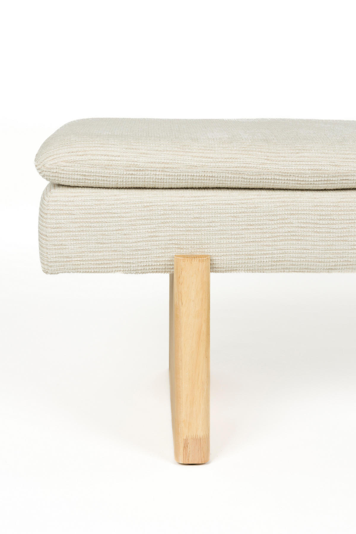 SITZBANK Jappo - Grau - 120/40/45 cm - Grau, Textil (40/45/120cm)