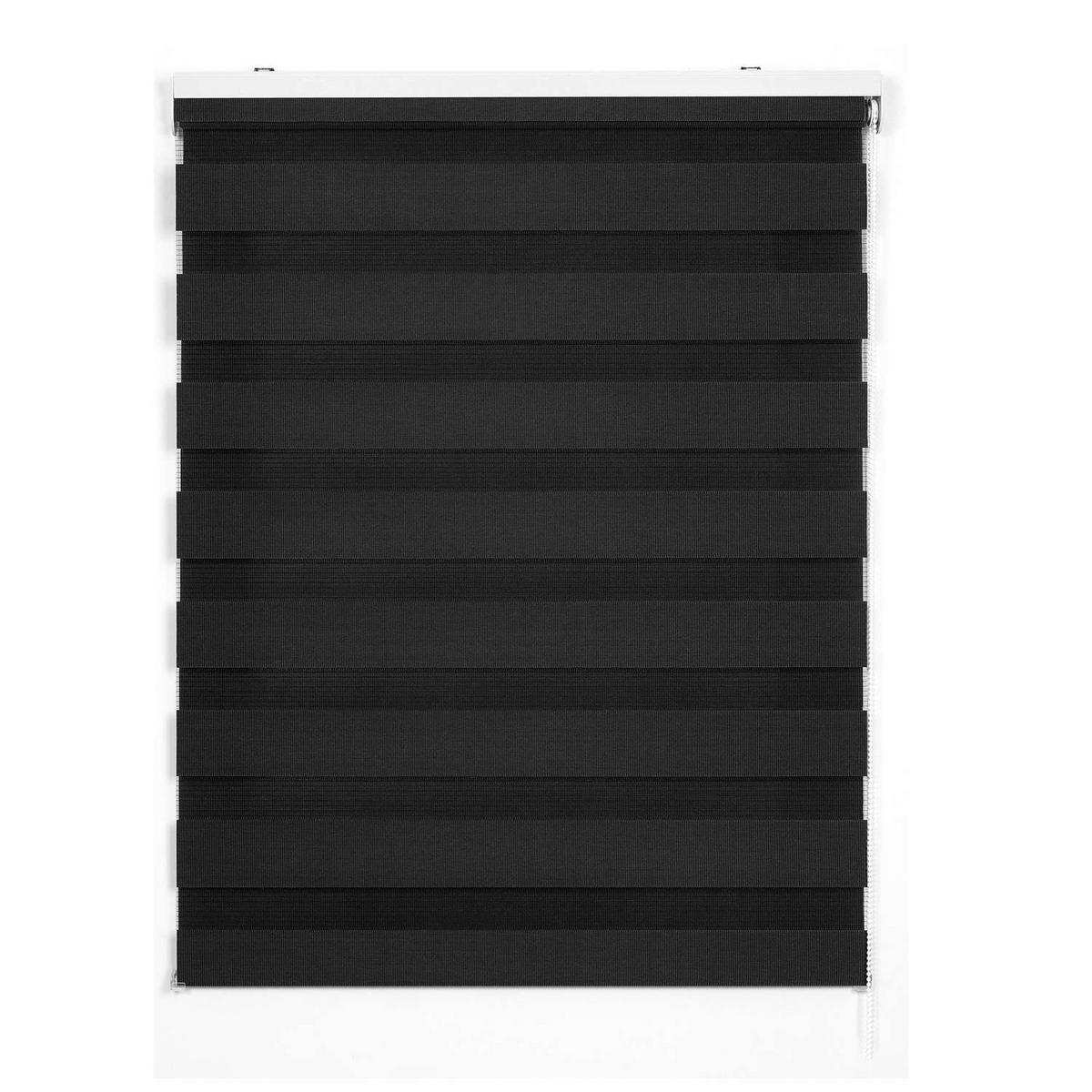 DOPPELROLLO Grau 160x180 cm - Grau, Kunststoff (160/180cm) - STORESDECO