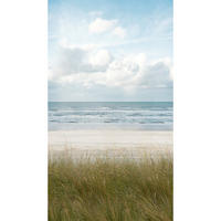 FOTOTAPETE Strand 280x159cm - Blau, Papier/Kunststoff (159/1cm) - Sublime
