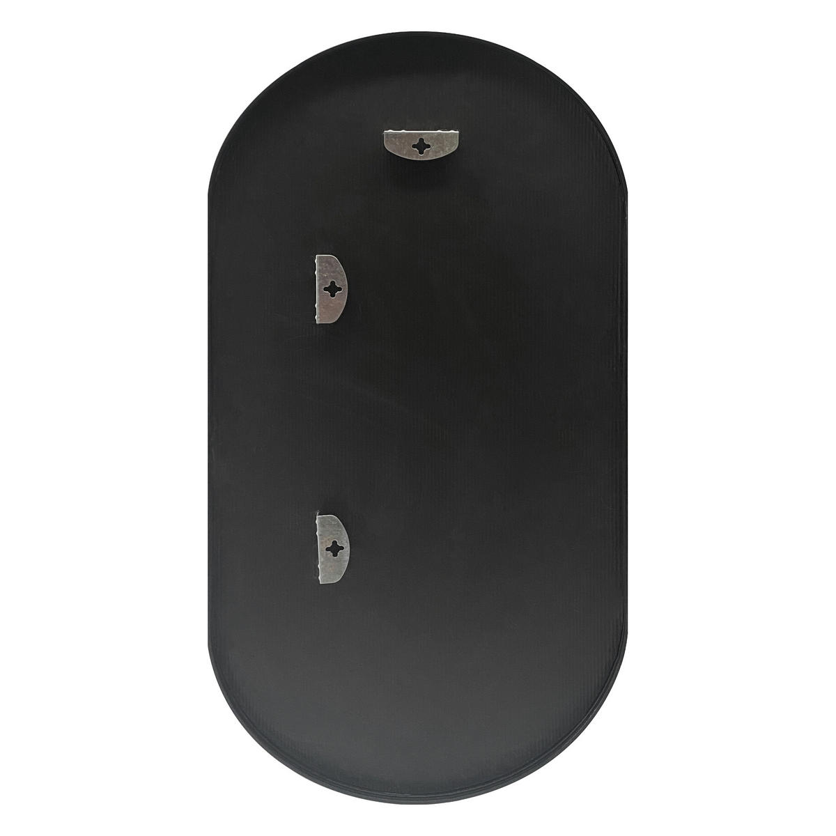 WANDSPIEGEL Corato - Schwarz, Glas/Metall (38.4/2.8/78.4cm) - [en.casa]