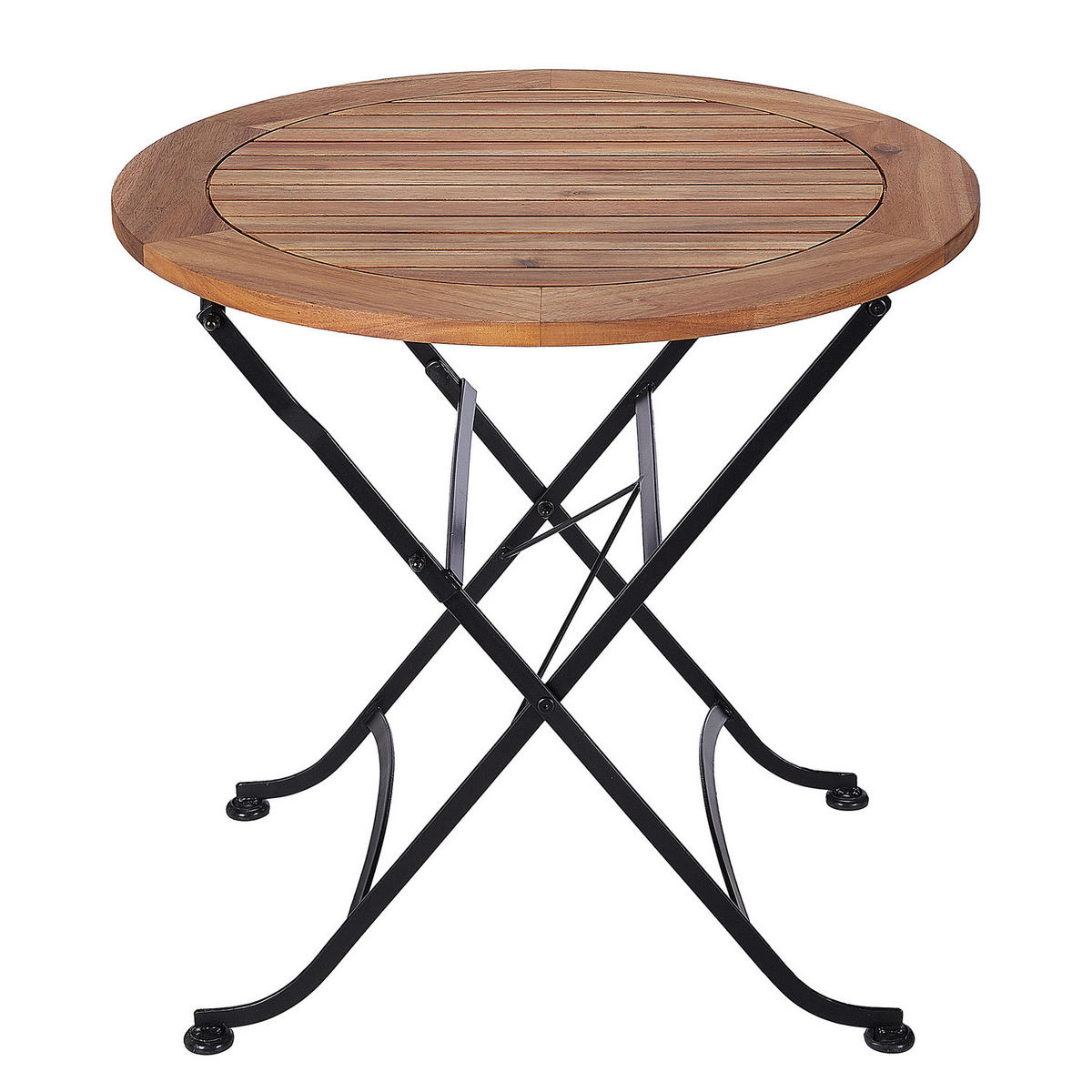 BALKON-SET (3-teilig) Parklife - Braun, Holz/Metall - BUTLERS