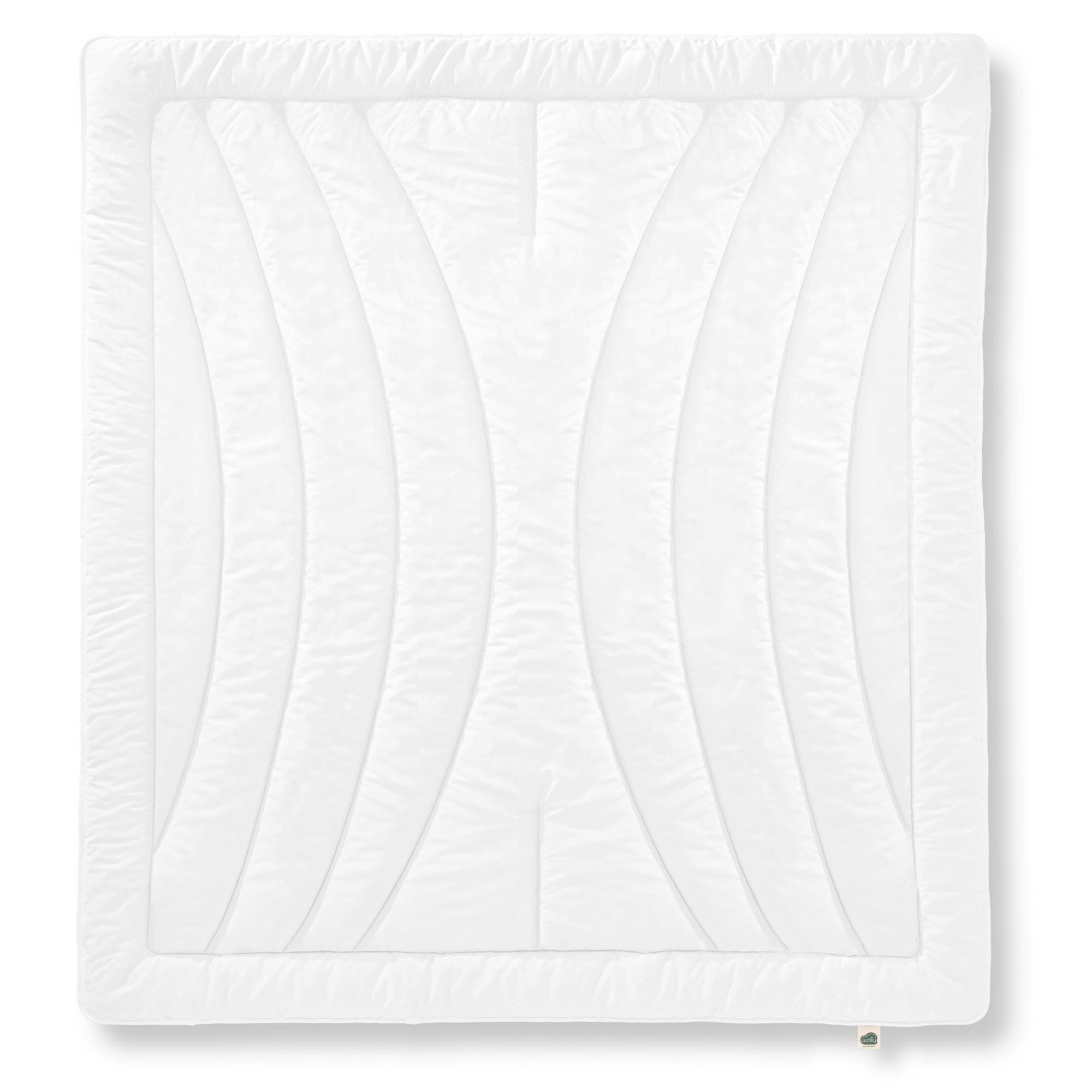 GANZJAHRESBETTDECKE MERINOWOLLE Schurwolle medium - Weiß, Naturmaterialien/Textil (240/220cm) - wolly