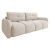 SCHLAFSOFA Sandy - Schwarz/Naturfarben, Holz/Kunststoff (232/94/121cm) - MIRJAN24