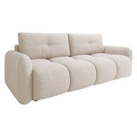SCHLAFSOFA Sandy - Schwarz/Naturfarben, Holz/Kunststoff (232/94/121cm) - MIRJAN24