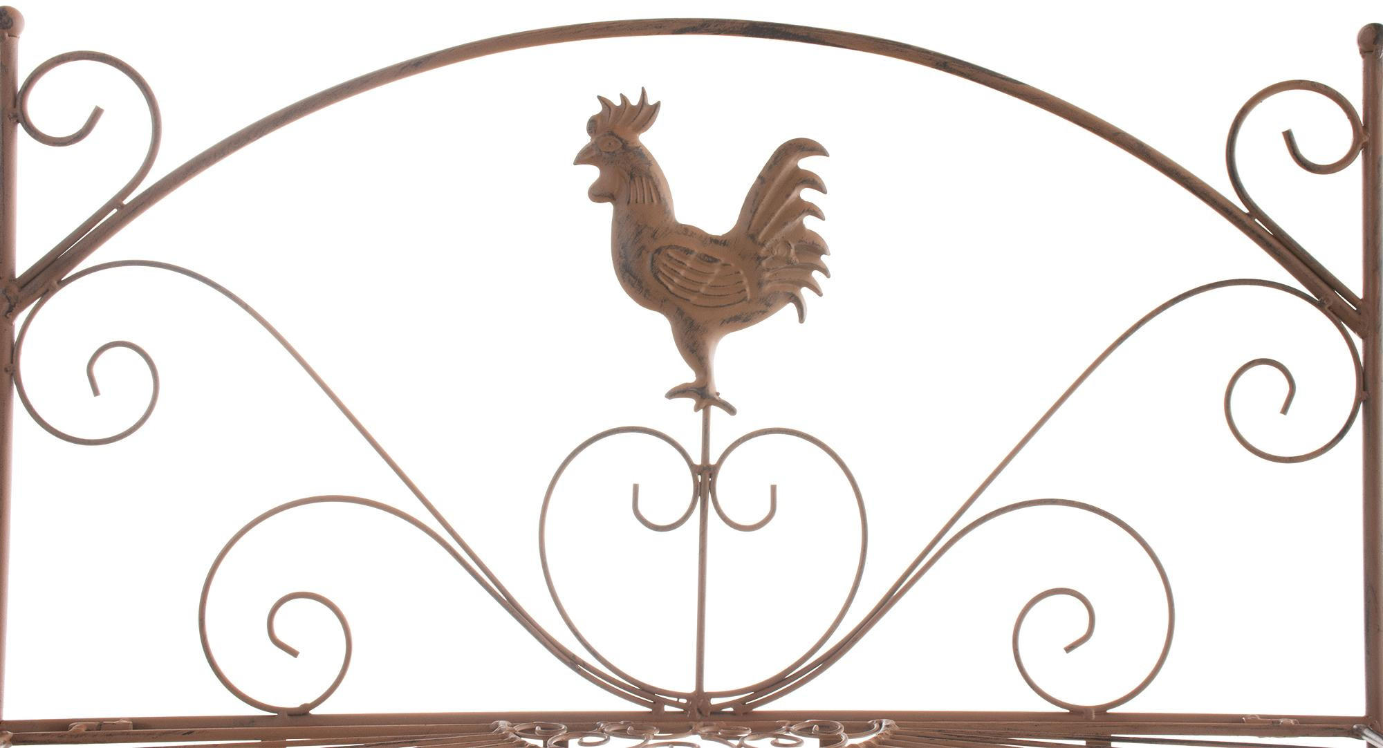 Thumbnail - CLP Standregal, Braun, Metall, 61.5x153x33 cm, Wohnzimmer, Regale, Bücherregale