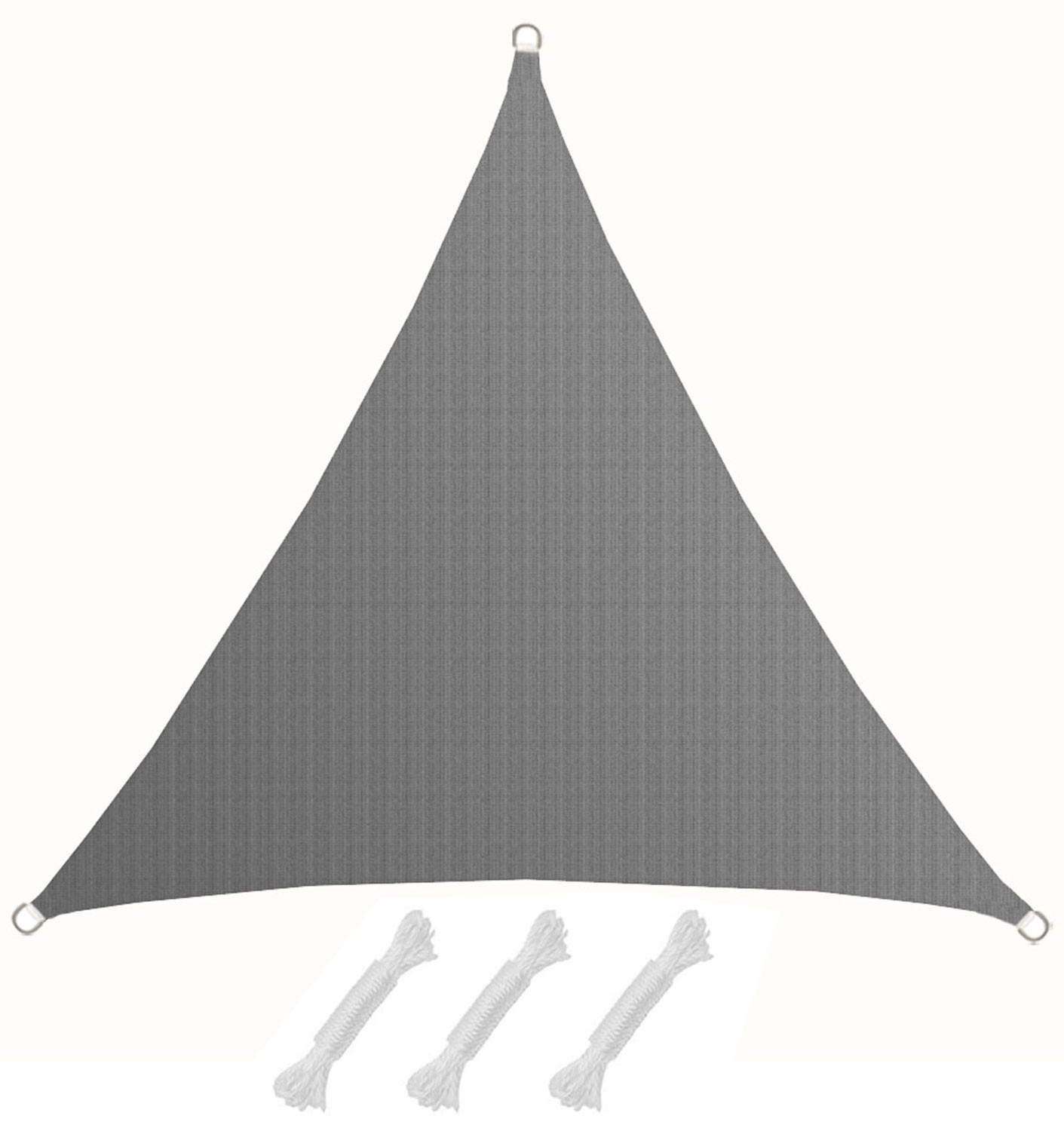 SONNENSEGEL Luftdurchlässig 200 cm Grau - Grau, Kunststoff (200/200cm) - Amanka