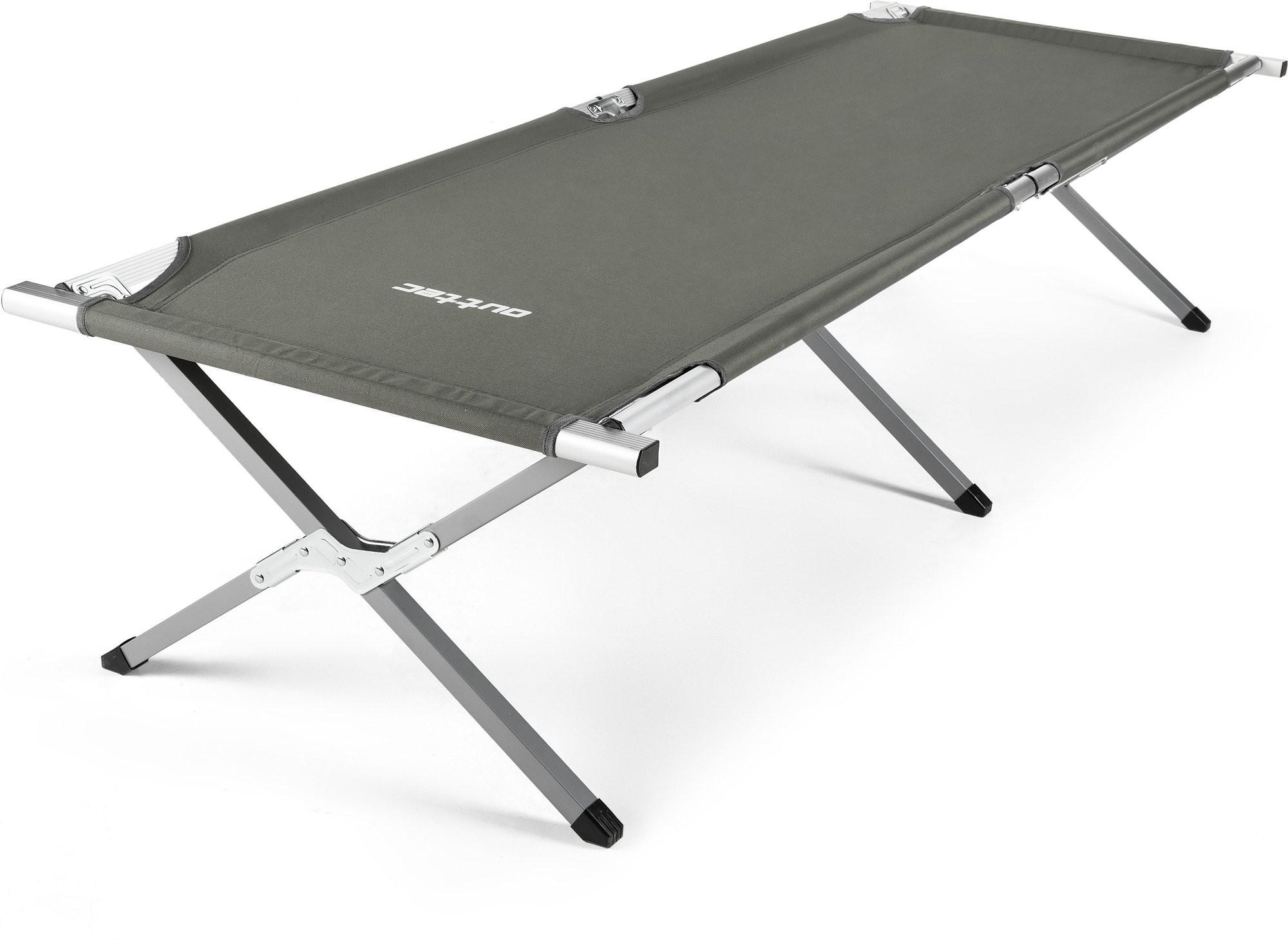 Outtec Campingbett Grau 203x45x62 cm
