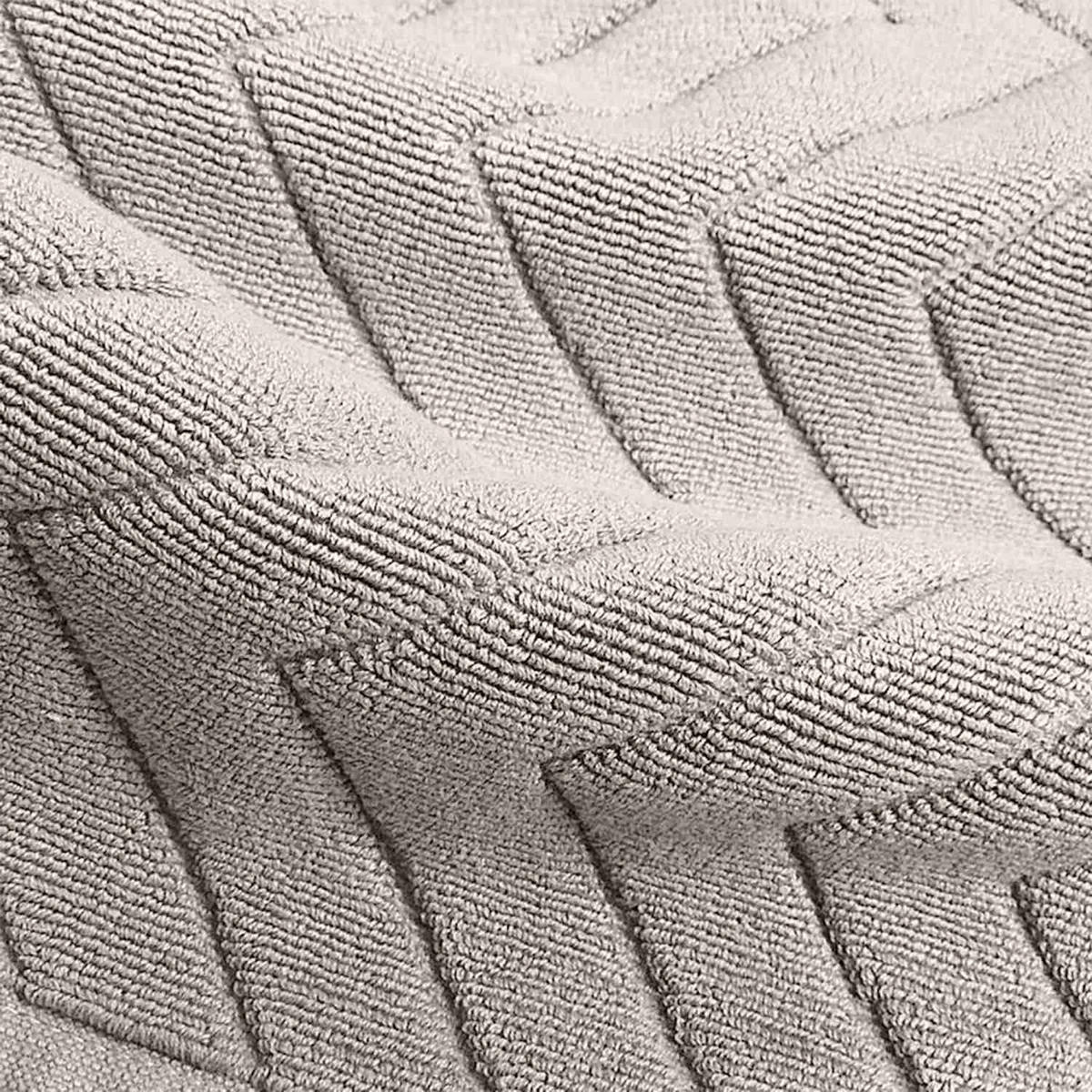 BADEMATTE rutschfest mit Memory-Schaum (Grau) - Hellgrau, Textil (50/80cm) - Intirilife