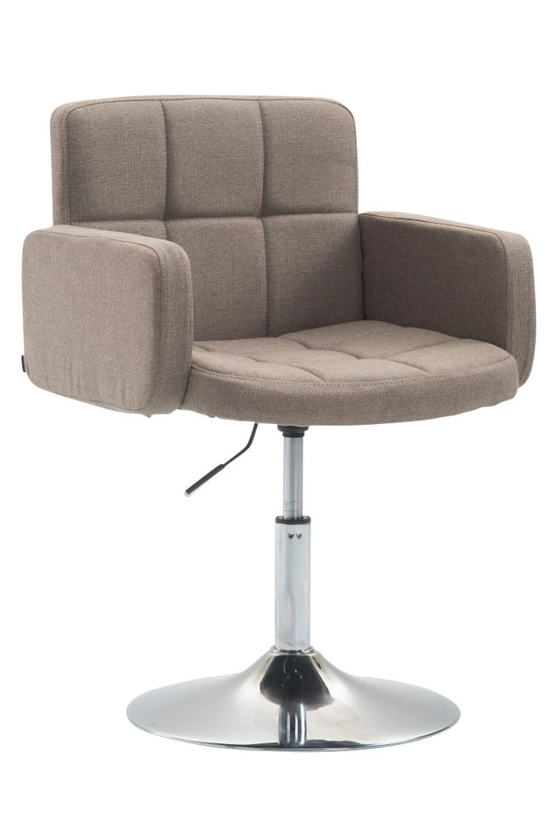 Deluke Loungesessel Taupe 58x80x48 cm