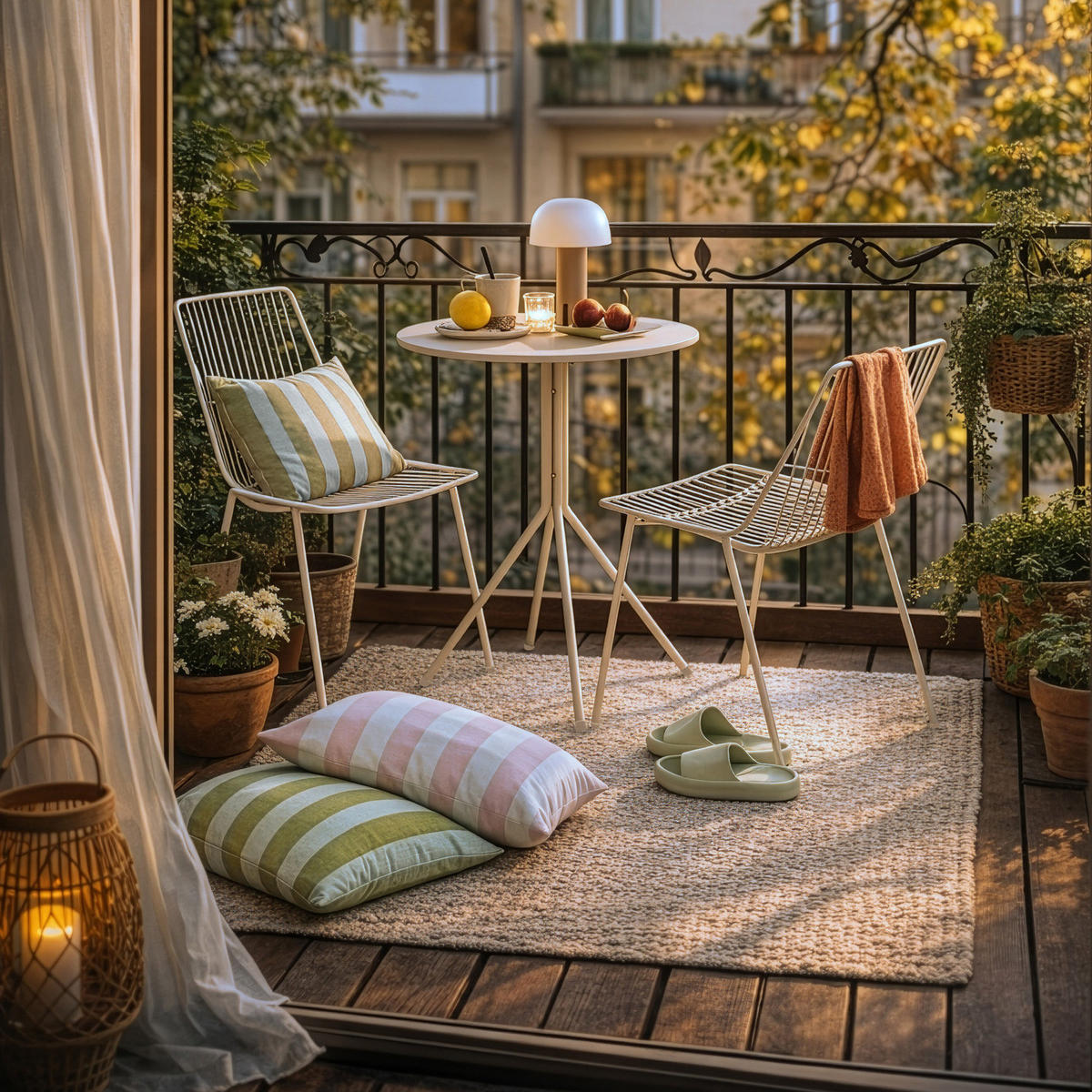 BISTROTISCH Rendezvous - Beige, Metall (60/60/74cm) - Butlers