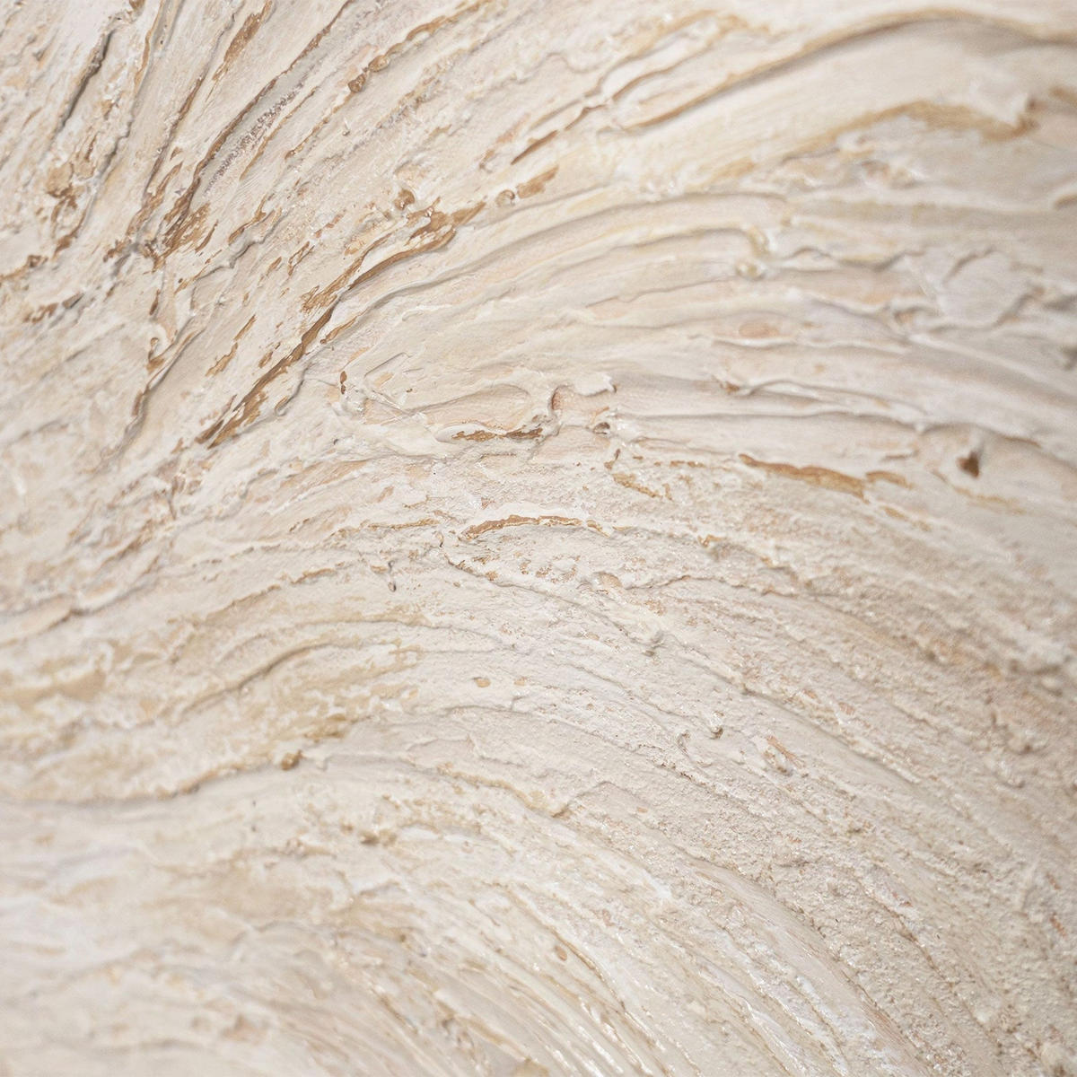 GEMÄLDE Baumstrom Schattenfugenrahmen Beige 140x100 cm - Beige, Holz (140/100cm) - YS-art gallery