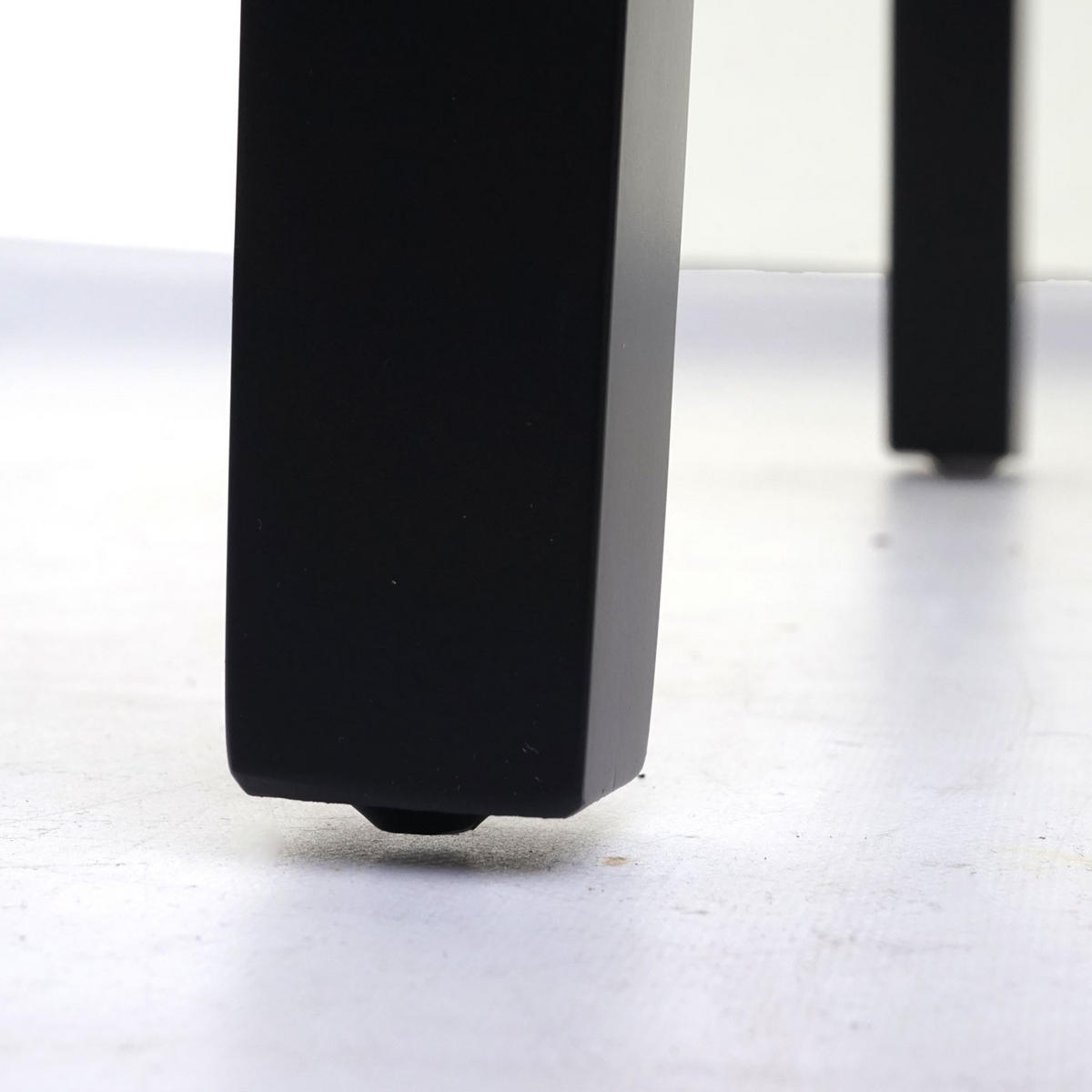 ESSZIMMERSTUHL 2er-Set klassisch und zeitlos 90x43x56cm Sitzhöhe 45cm Kunstleder dunkle Beine Grau matt - Grau, Kunststoff (43/90/56cm) - CHEFGASTRO