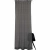 ÖSENVORHANG JIL halbtransparent - Anthrazit, Textil (130/0.5/250cm) - Esprit