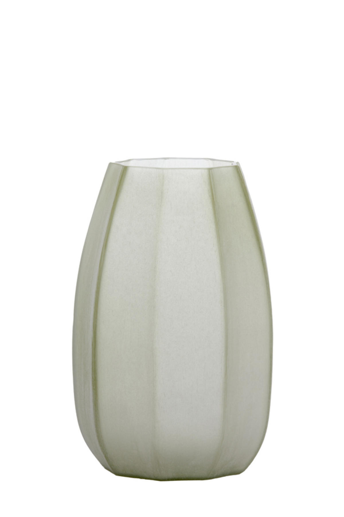 VASE Bradley Grün Ø23/38 cm - Grün, Glas (23/38cm) - Light & Living