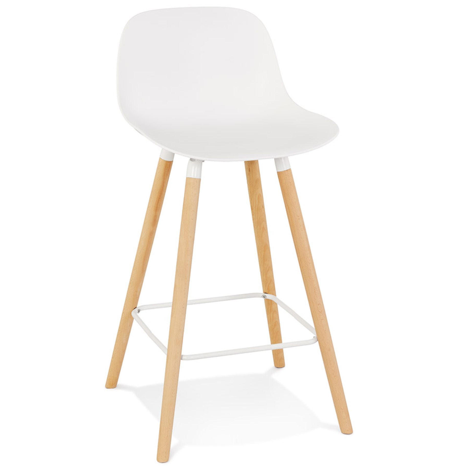 BARHOCKER TATSU Mini weiß - Weiß, Kunststoff (46/89/46cm) - Légia Home