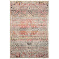 KURZFLOR DESIGNER TEPPICH MODERN VINTAGE ORIENT MUSTER - Orange, Textil (140/200cm) - Pergamon