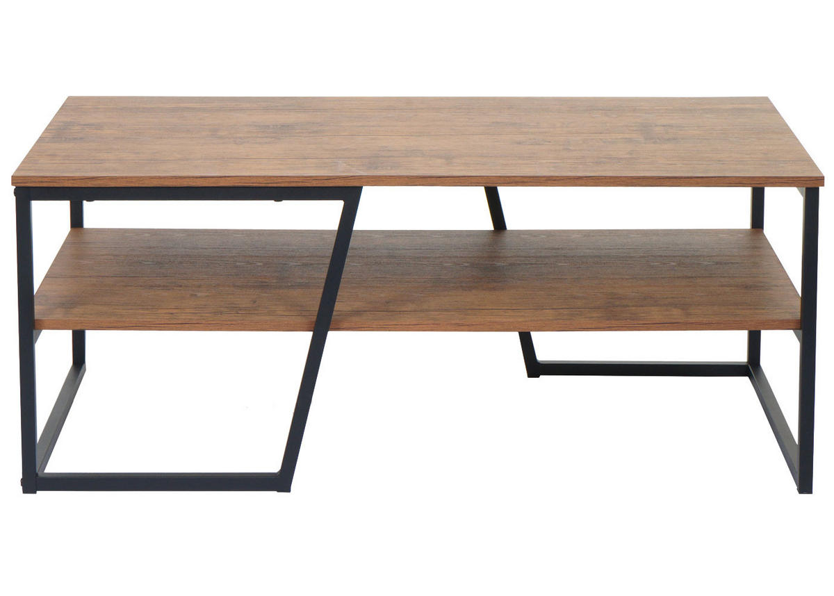 COUCHTISCH rechteckig Braun - Braun, Holzwerkstoff (60/110/46cm) - MCW