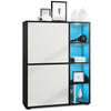 HIGHBOARD Cuba Türen in Weiß matt - Weiß, Holzwerkstoff (79/105.5/35.5cm) - Vladon