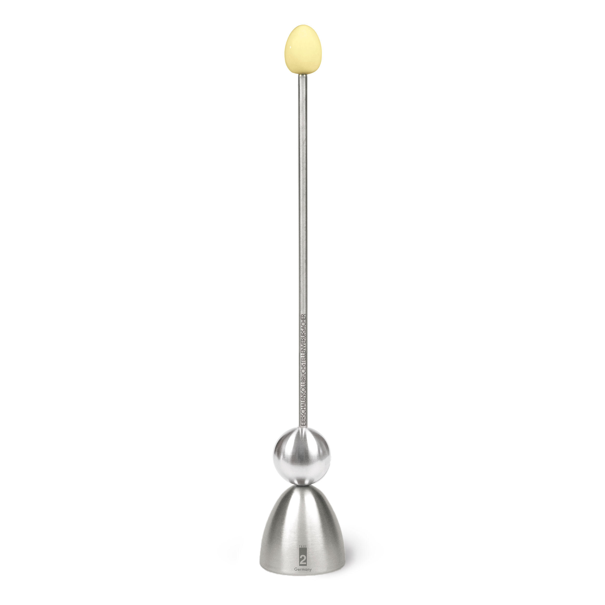 EIERSCHALENSOLLBRUCHVERURSACHER Clack Retro Edition 2, Gelb - Gelb, Metall (4.5/29.5/4.5cm) - Take2