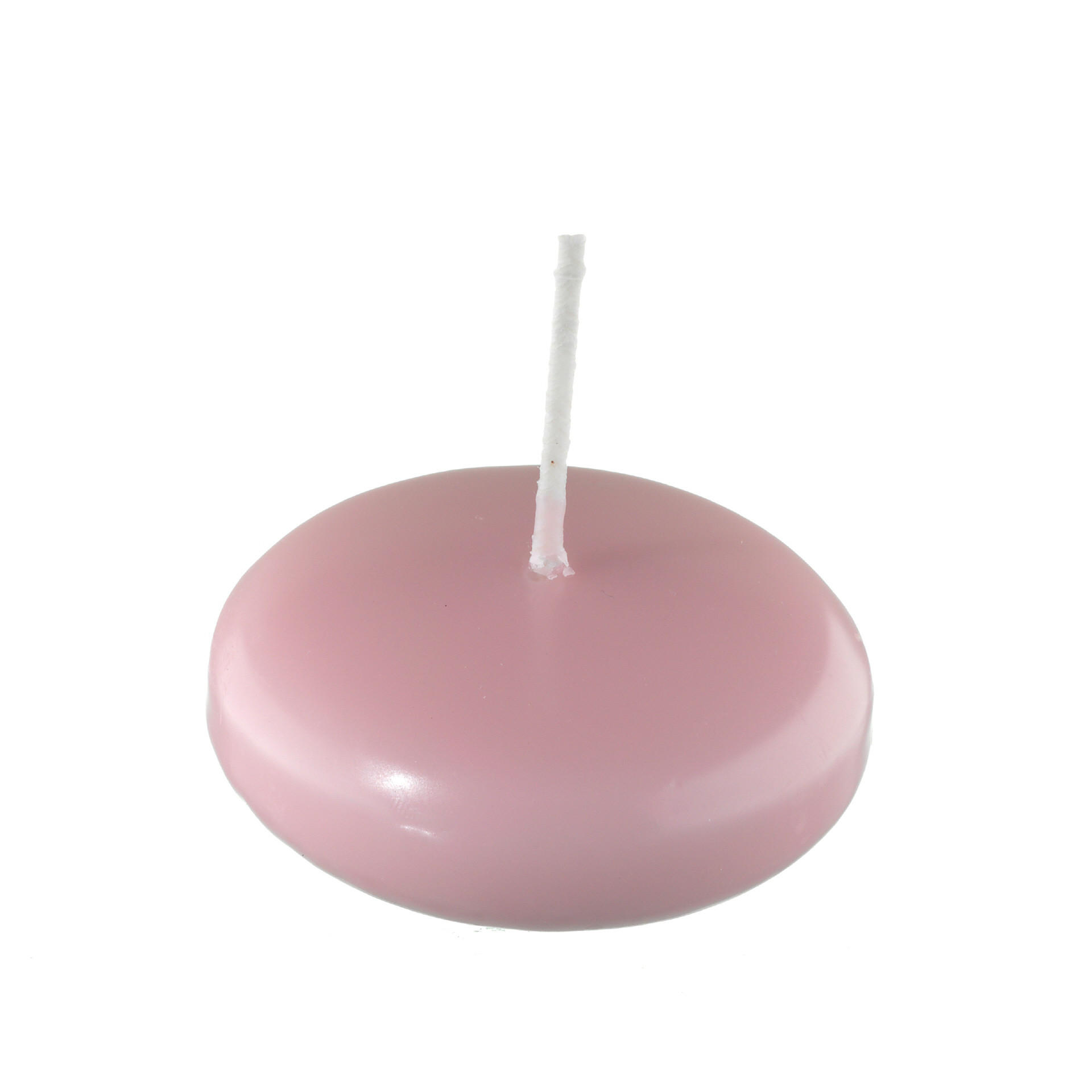 SCHWIMMKERZEN Rosa 26 x Ø 42 mm, 8 Stück - Rosa, Paraffin (4.2/2.6/2.6cm) - Kopschitz Kerzen