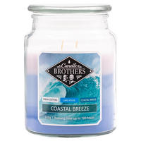 DUFTKERZE CandleBrothers - Multicolor, Glas/Naturmaterialen (15cm)
