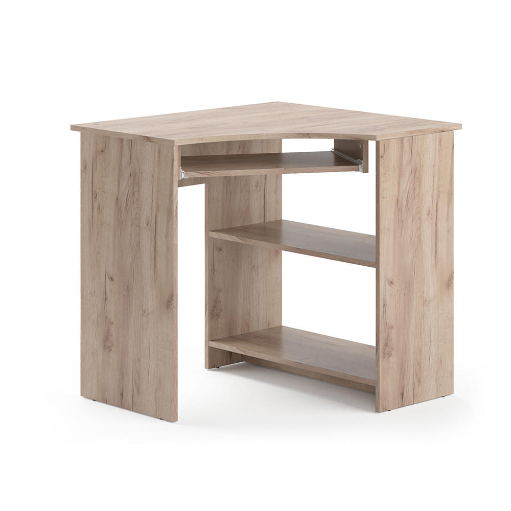 ECKSCHREIBTISCH Odin Sonoma 83 x 76 cm - Sonoma Eiche, Holzwerkstoff (76/83/77cm) - Vicco